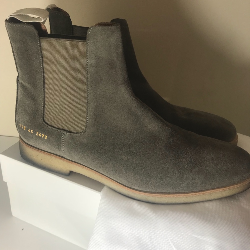 Common Projects Chelsea Boots Size 12 / EU 45